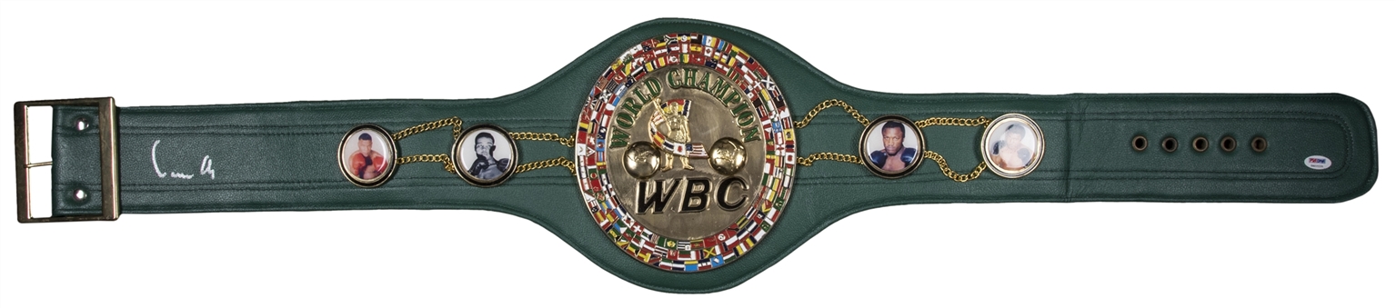 Cassius Clay (Muhammad Ali) Signed WBC Belt (PSA/DNA)